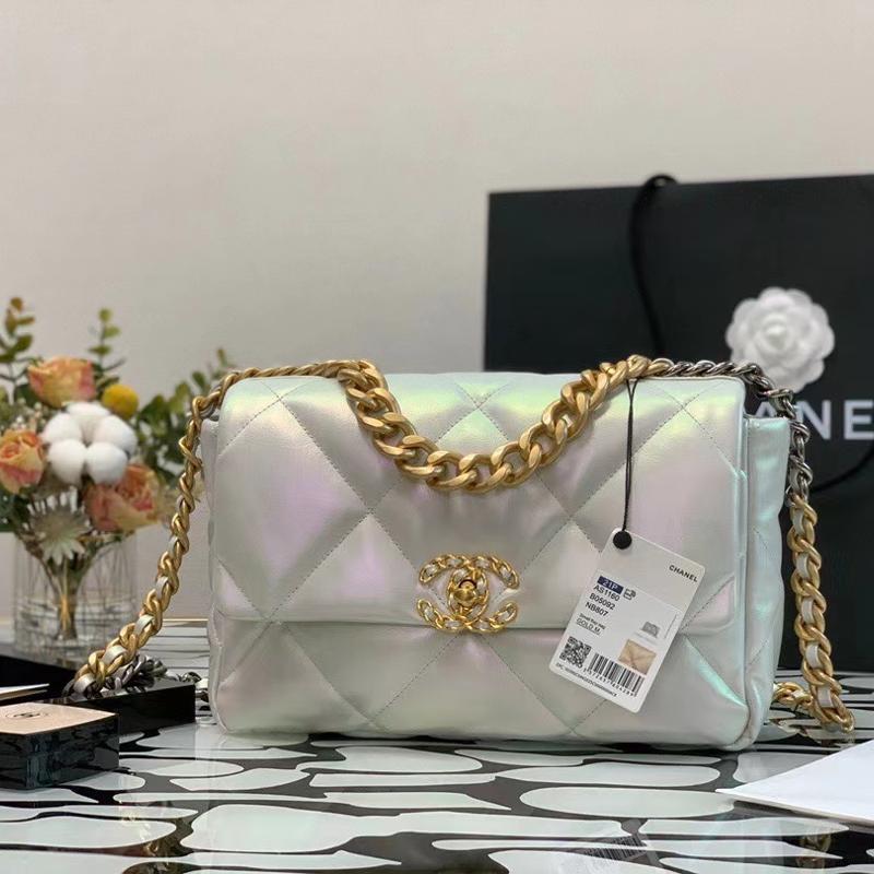 Chanel Handbags AS1161 Phantom Pearl White